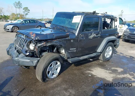 2018 Jeep Wrangler Jk Sport S 4X4 z USA, uszkodzony, nr VIN 1C4AJWAG8JL894894